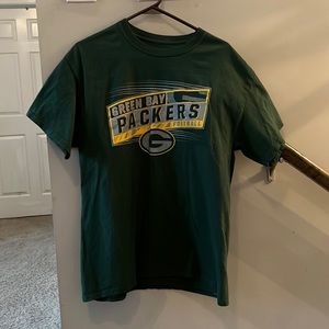 End vintage Green Bay Packers tee shirt